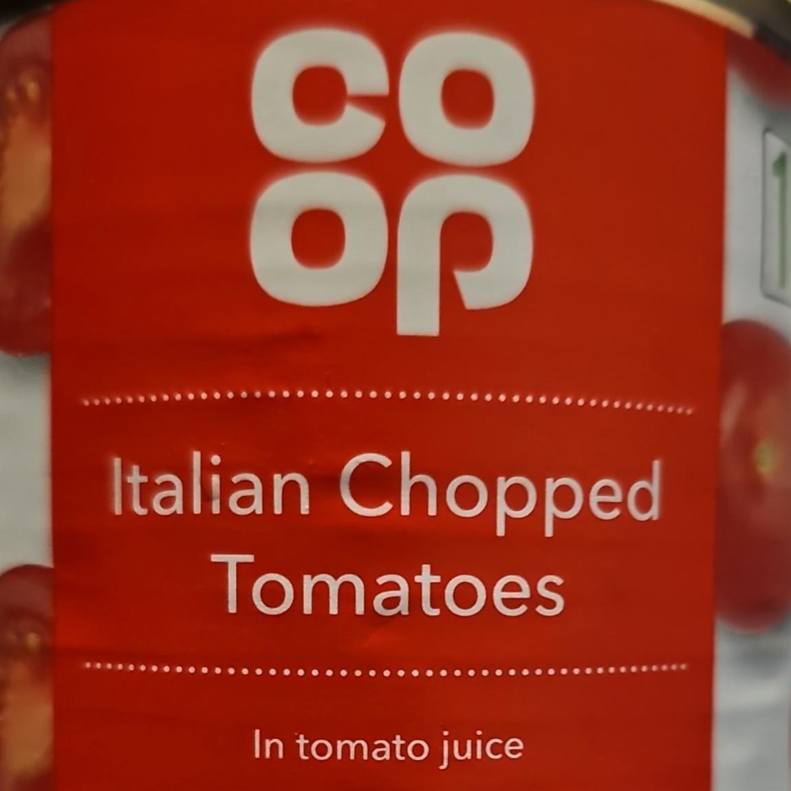 Фото - Italian Chopped Tomatoes in Tomato Juice Сo-ор