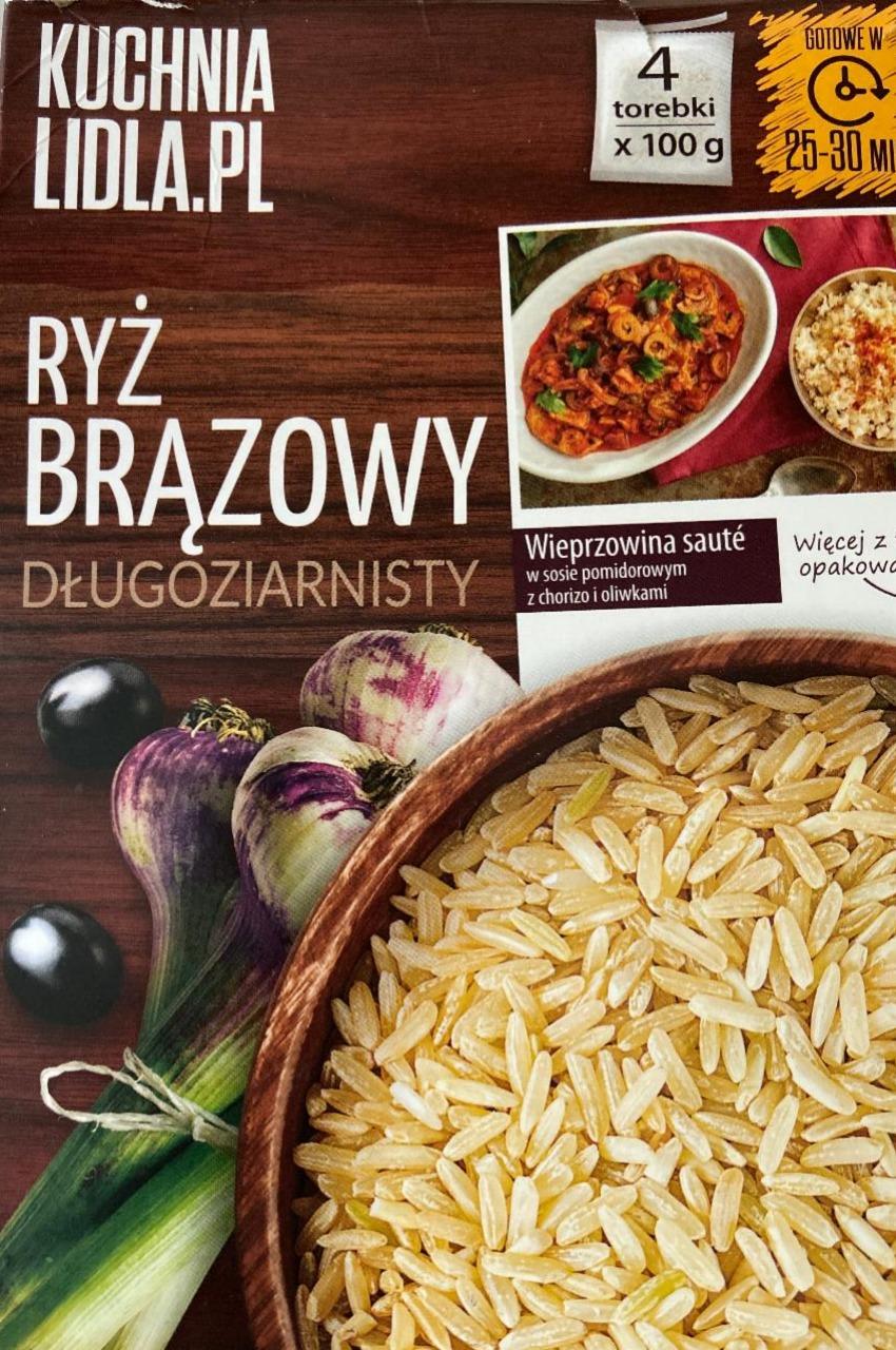 Фото - Ryż brązowy długoziarnisty Lidl