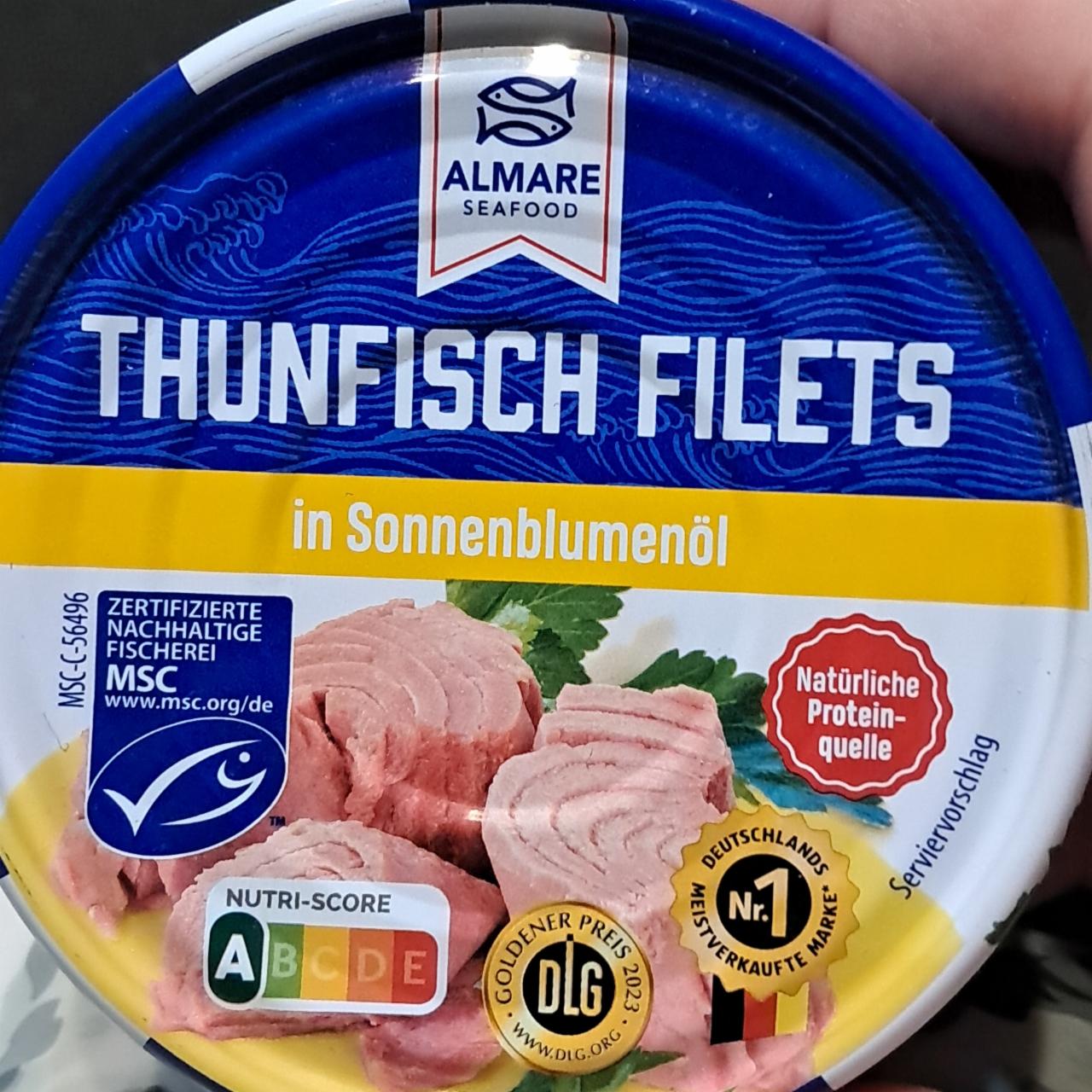 Фото - Thunfisch filets in sonnenblumenol Almare Seafood