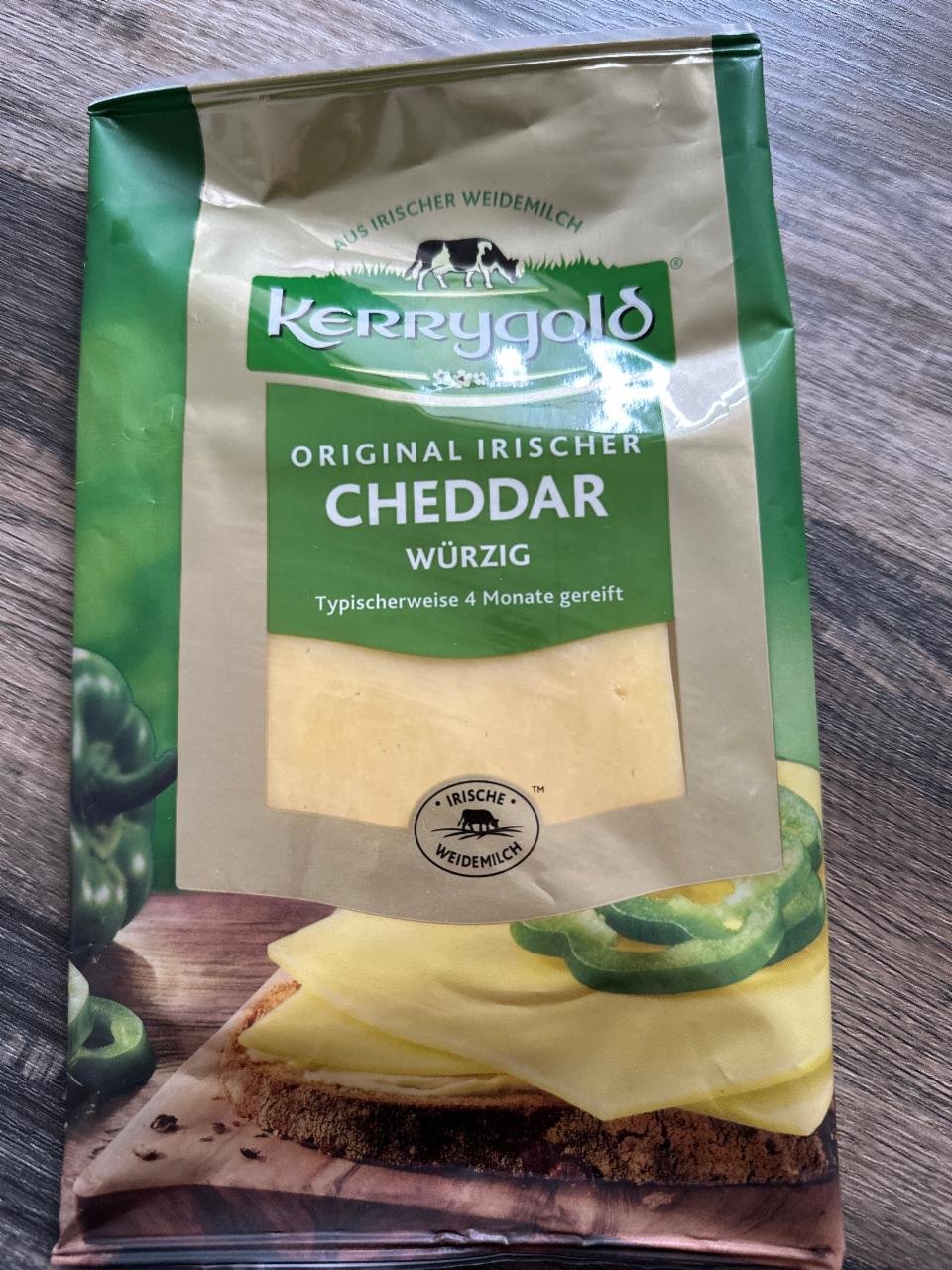 Фото - Original irischer cheddar wurzig Kerrygold