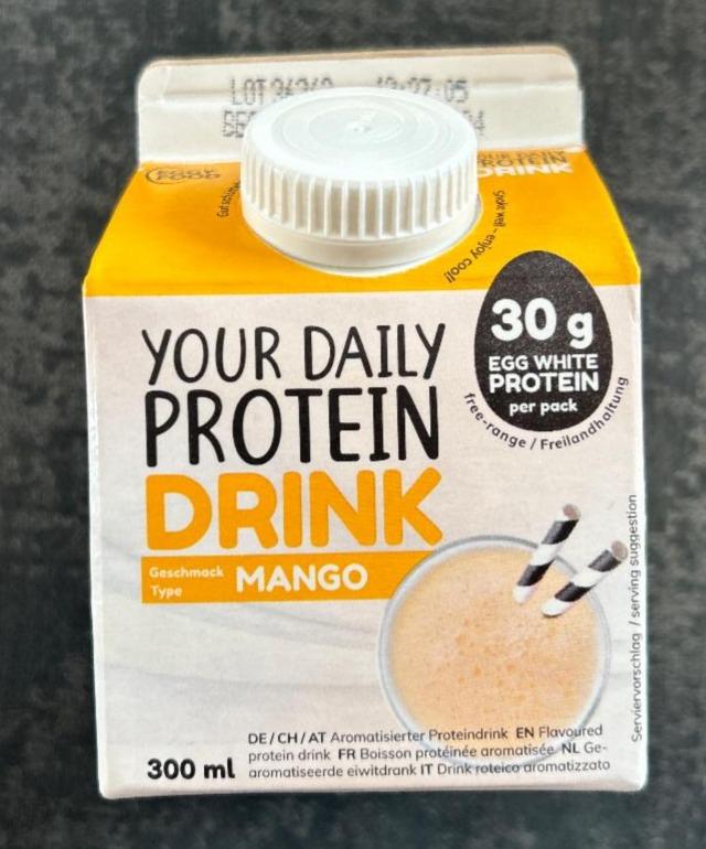 Фото - Your Daily Protein Drink Mango Eggy Food