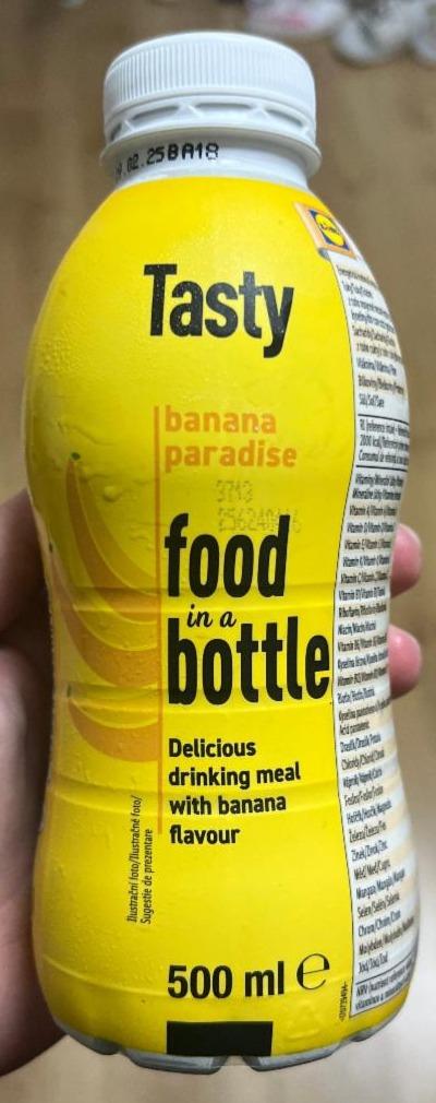 Фото - Food in the bottle banana paradise Tasty