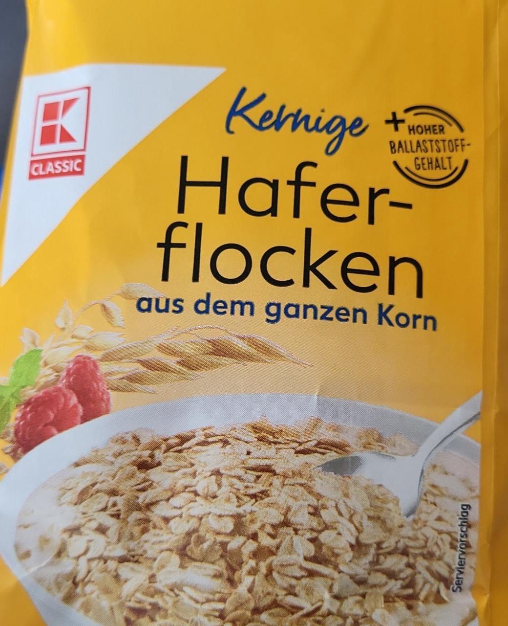 Фото - Hafer-flocken aus dem ganzen korn K-Classic