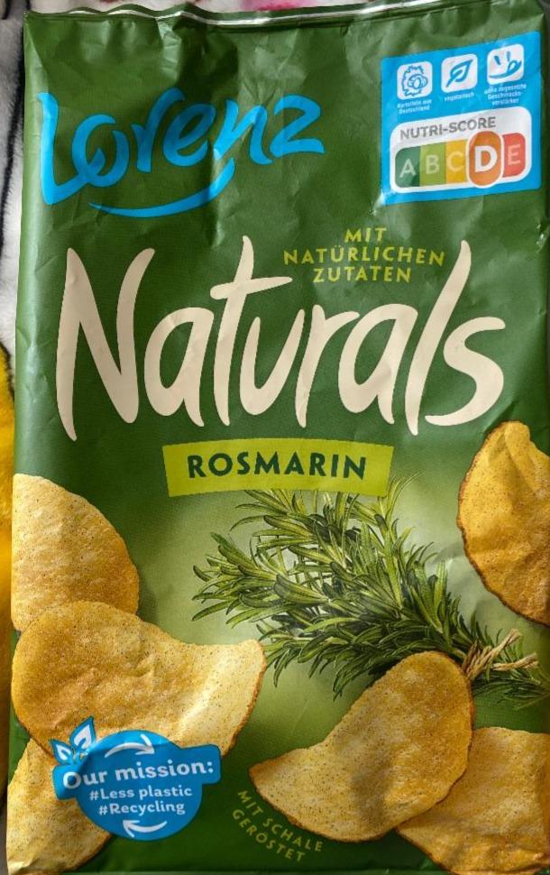 Фото - Kartoffelchips naturals rosmarin Lorenz