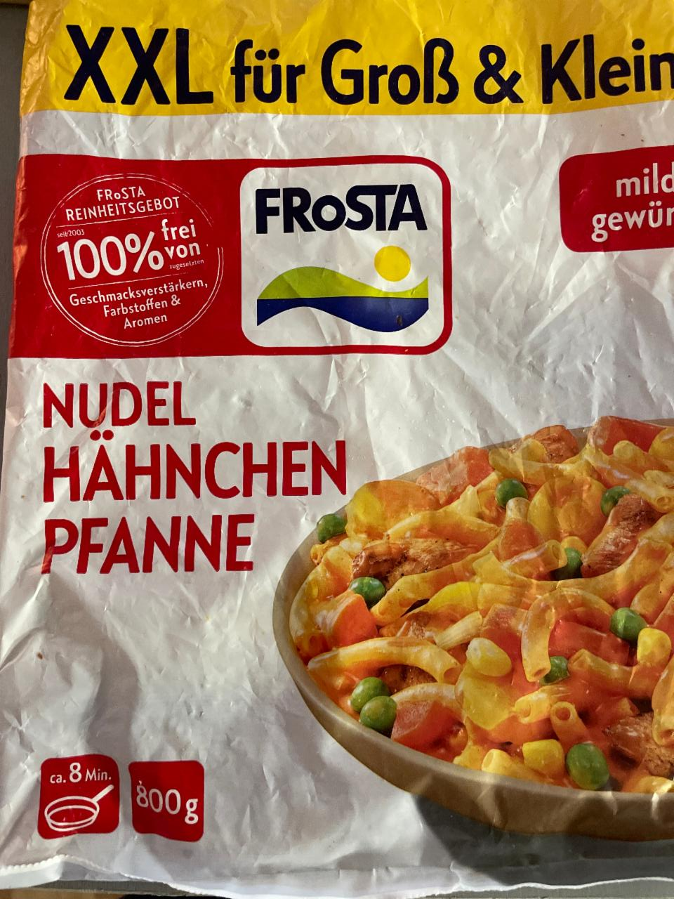 Фото - Nudel-hähnchen-pfanne XXL Frosta