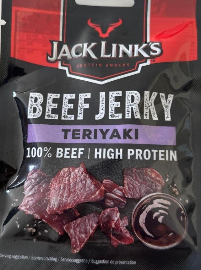 Фото - Beef jerky teriyaki hight protein Jack Link's