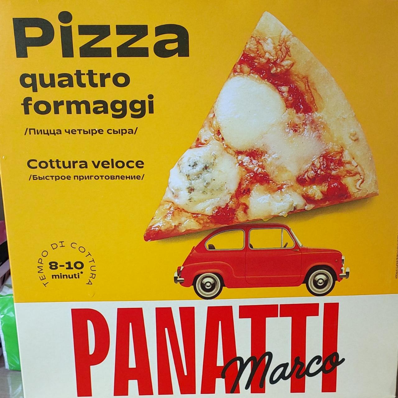 Фото - Pizza quattro formaggi Panatti