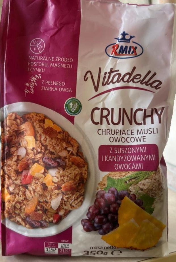 Фото - Vitadella crunchy chrupiace musli owocowe Rmix