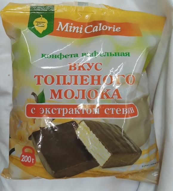 Вафли топленое молоко калорийность