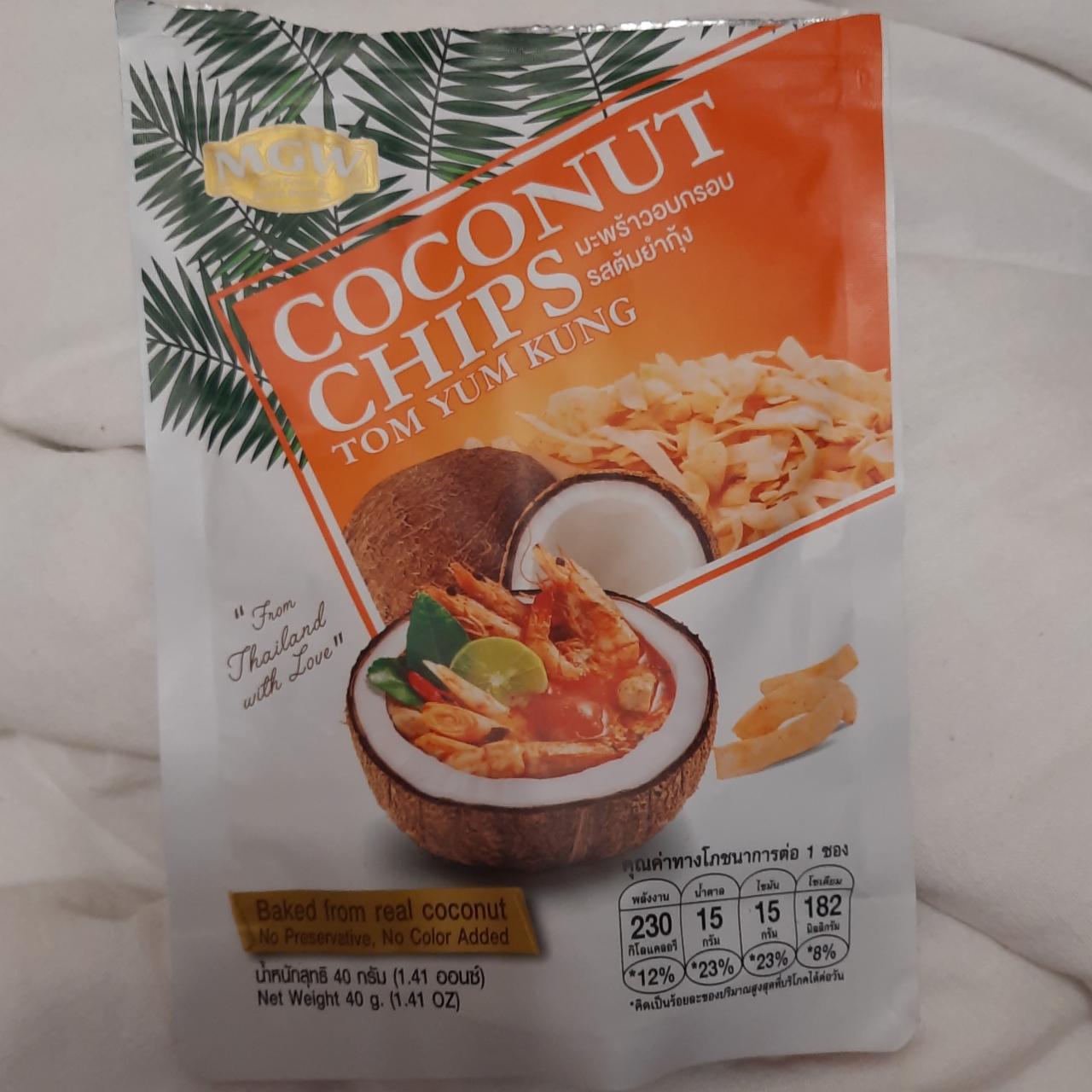 Фото - Сoconut chips tom yum kung MGW