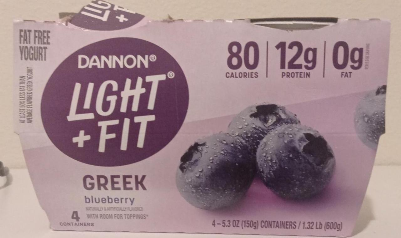 Фото - Light+fit Ggek blueberry Dannon