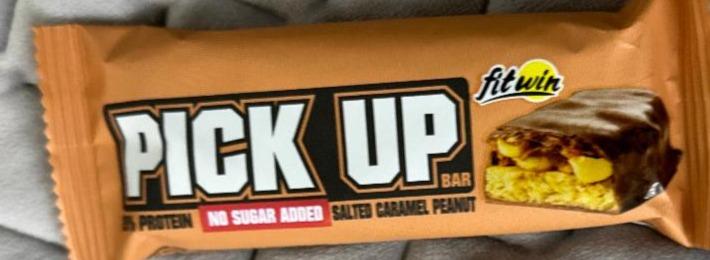 Фото - Pick up bar salted caramel peanut Fitwin