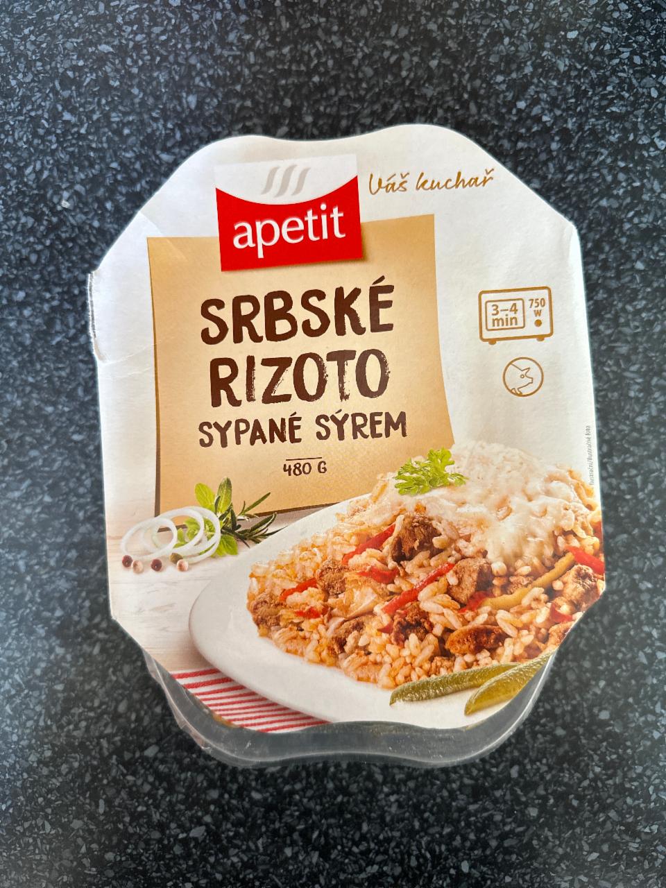 Фото - Srbské rizoto sypané sýrem Apetit