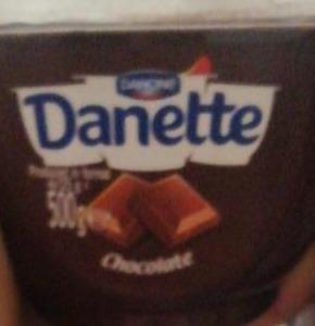 Фото - шоколадный десерт Danette Danone