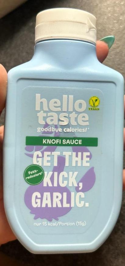 Фото - Knofi Sauce Hello Taste