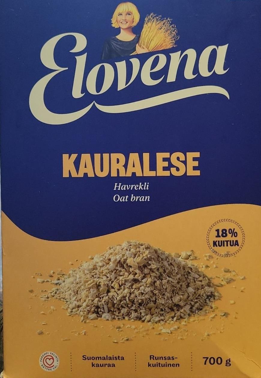 Фото - Kauralese havrekli oat bran Elovena