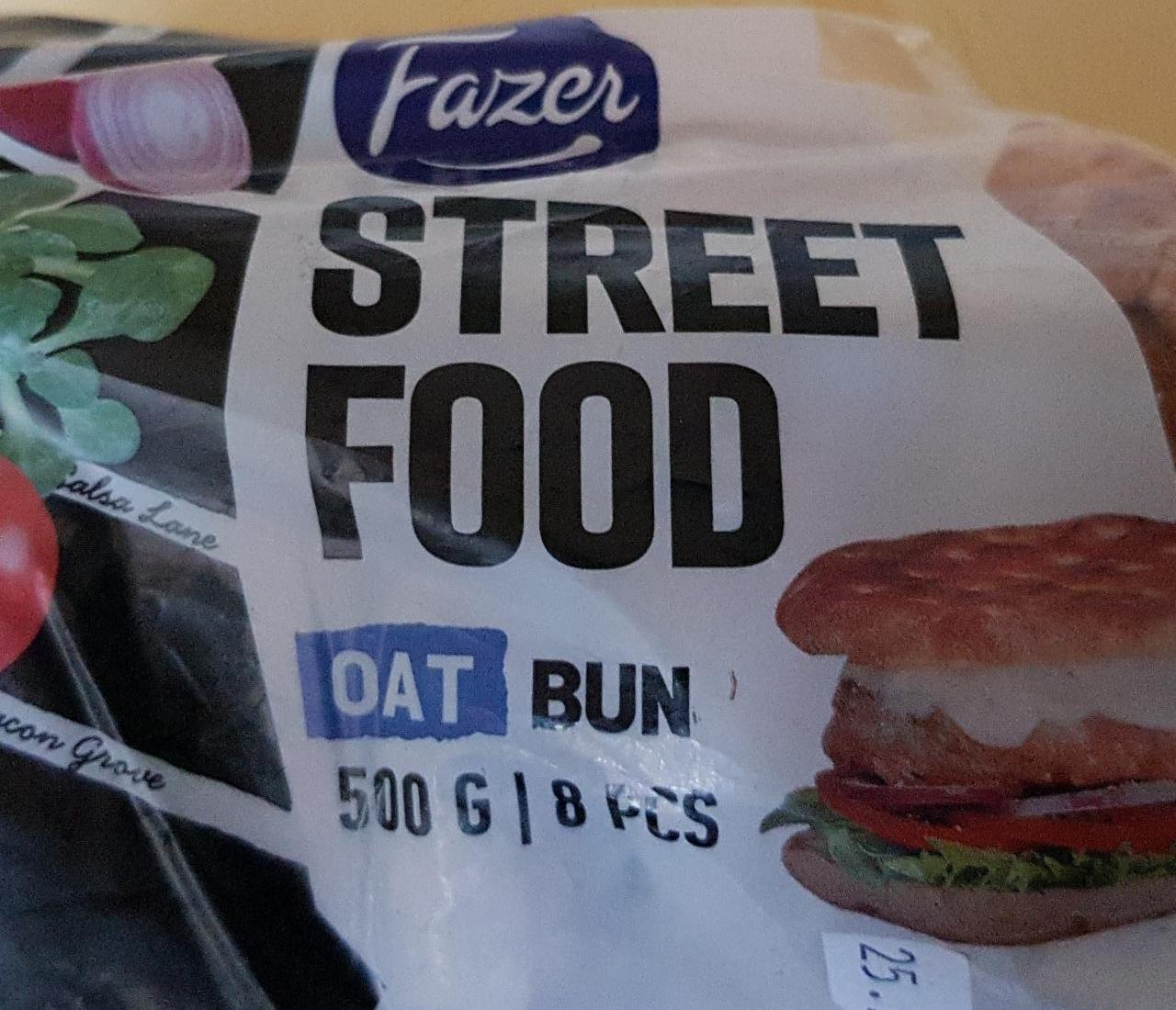 Фото - Street food oat bun Fazer