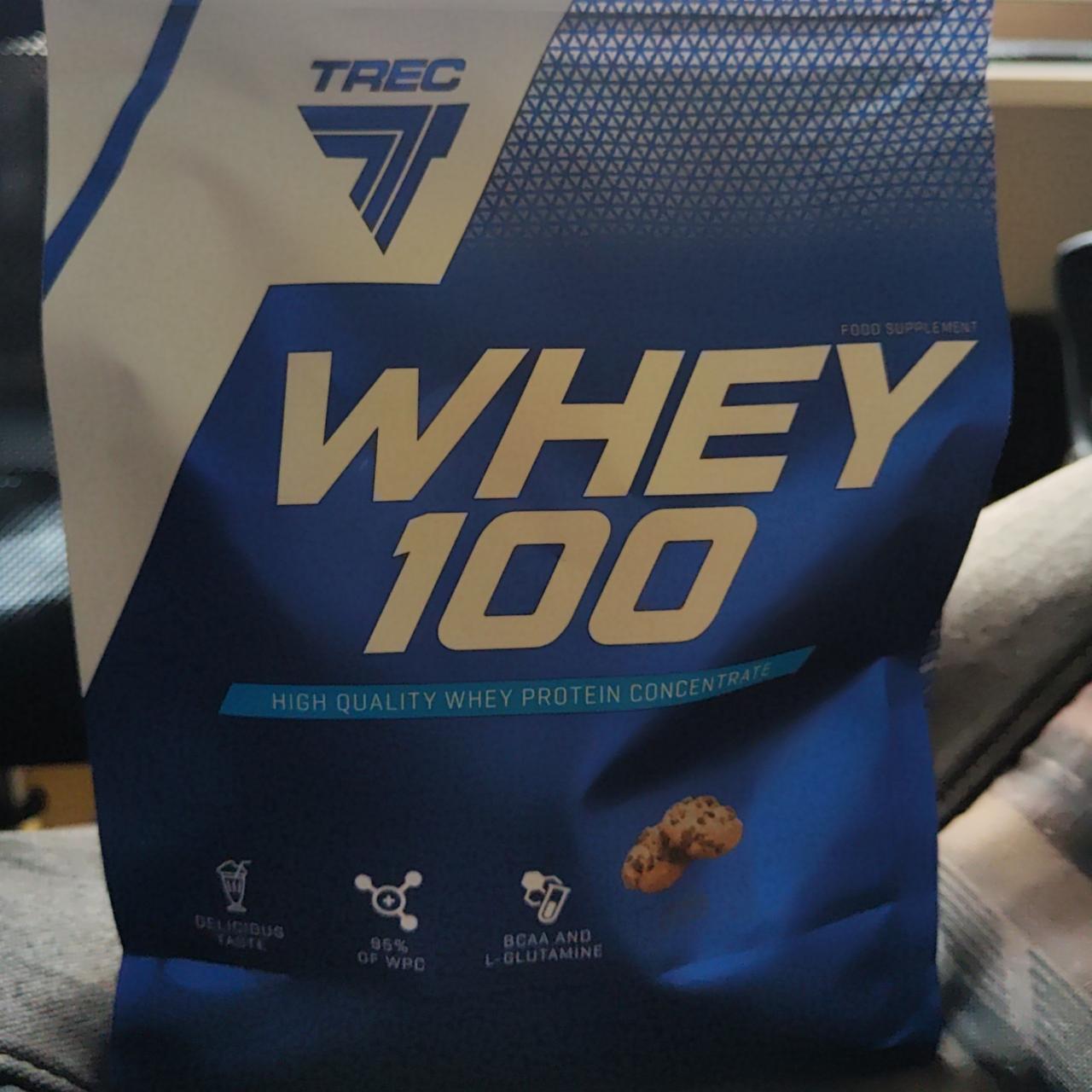 Фото - Whey 100 high quality whey protein concentrate Trec