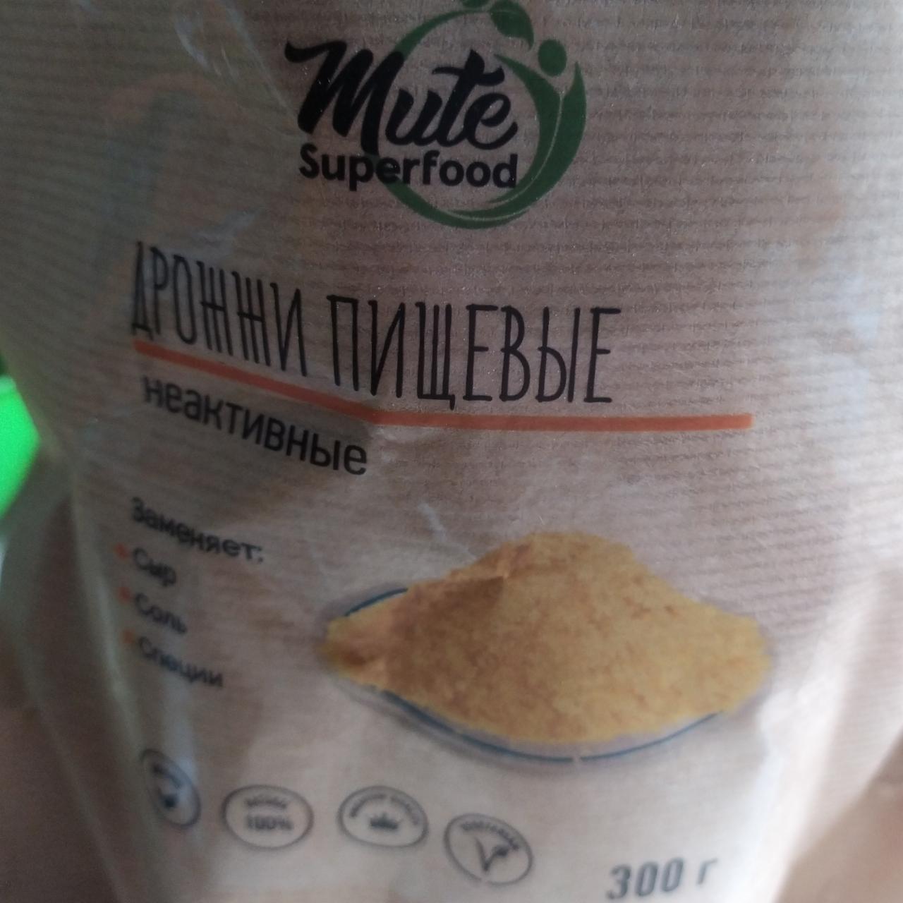 Фото - Дрожжи пищевые неактивные Mute superfood