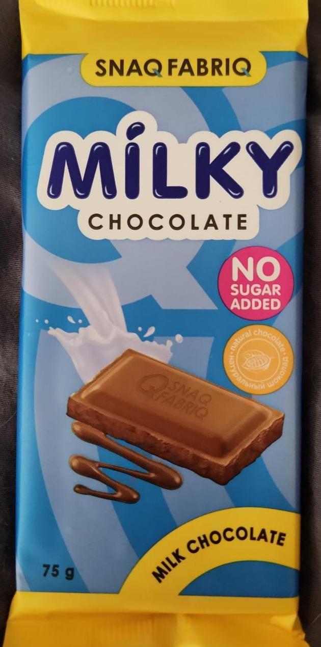 Фото - Milky chocolate no sugar Snaq Fabriq