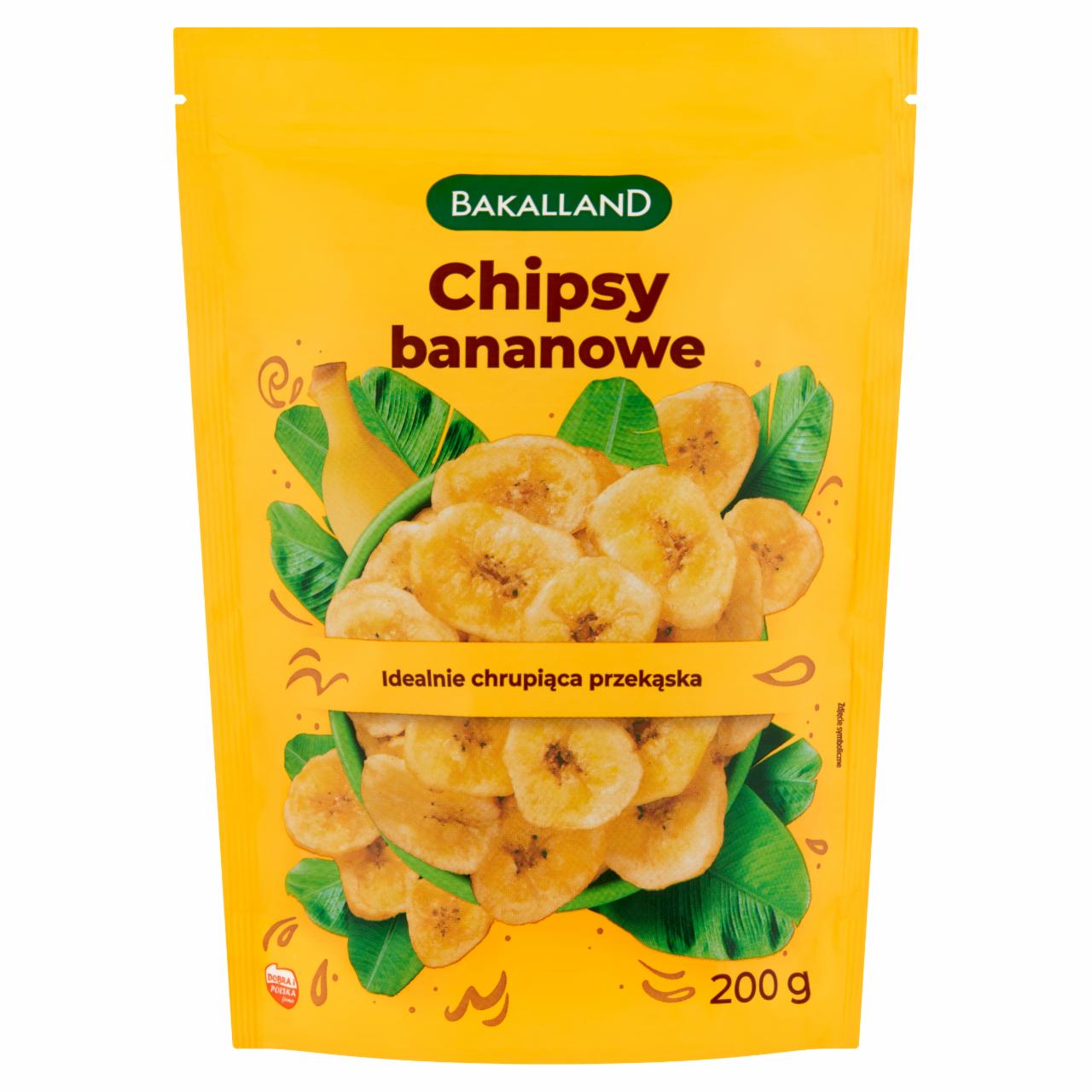 Фото - Chipsy bananowe Bakalland