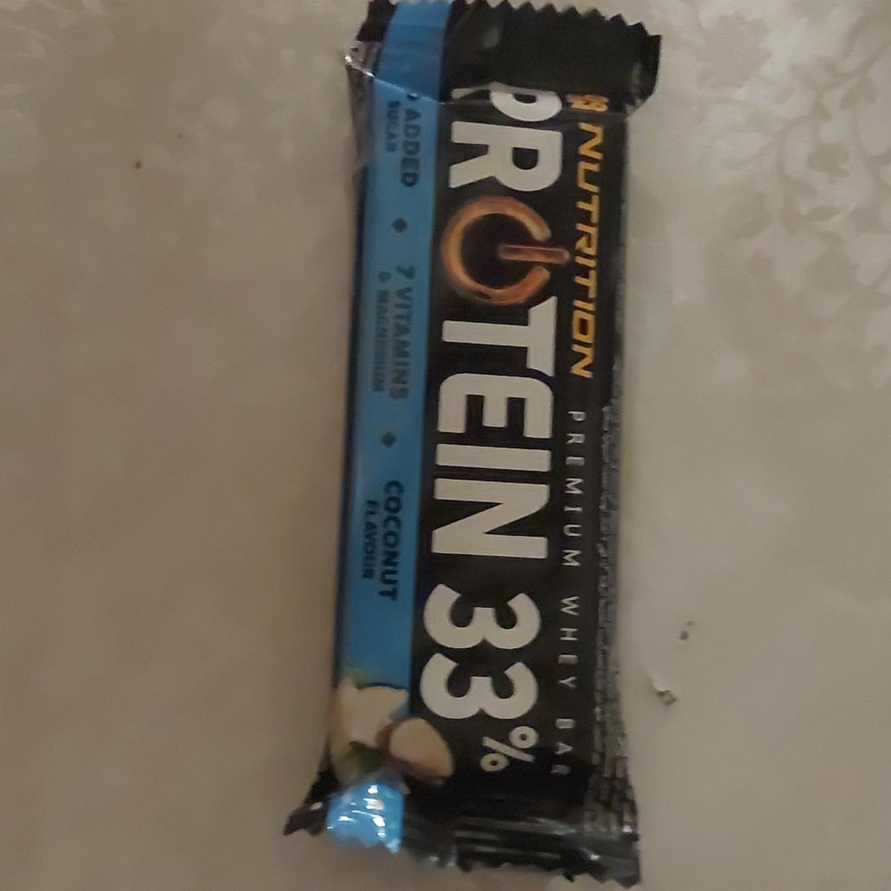 Фото - Protein bar 33% coconut flavour Go on nutrition