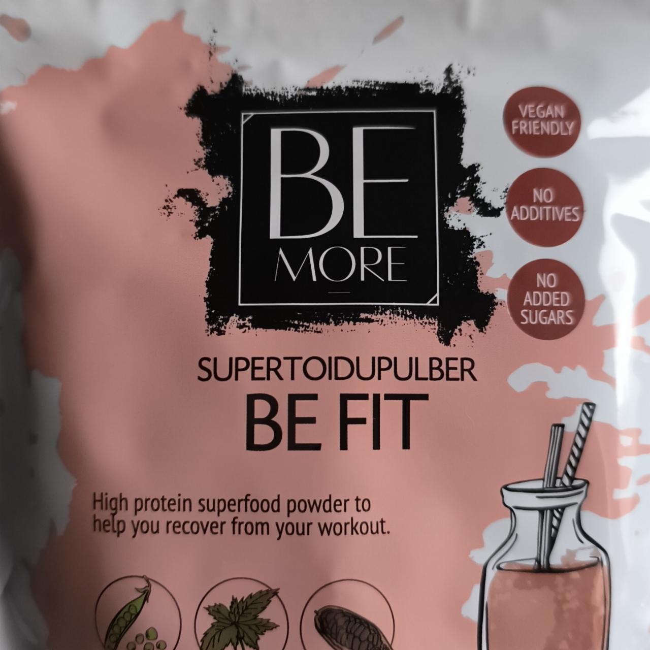 Фото - Supertoidupulber be fit Be More