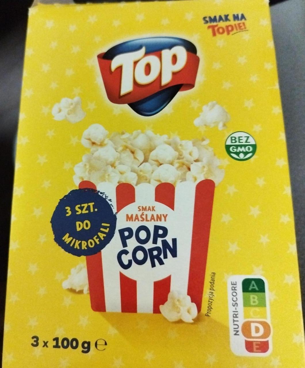 Фото - top popcorn smak maślany