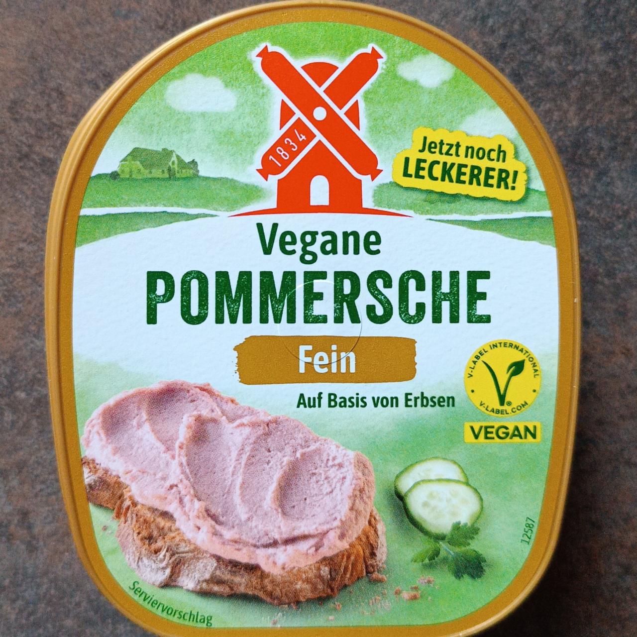 Фото - Vegane Pommersche fein Rügenwalder Mühle