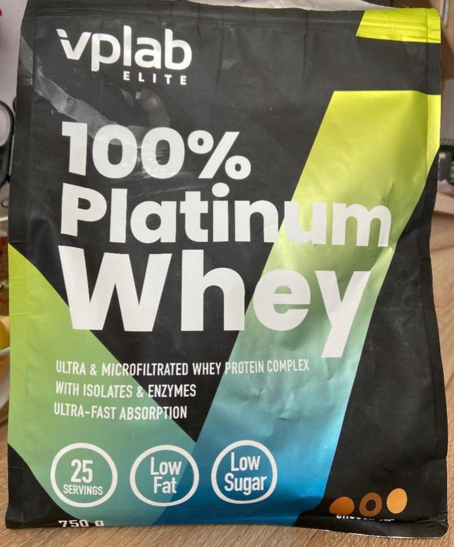 Фото - 100% Platinum Whey chocolate Vplab