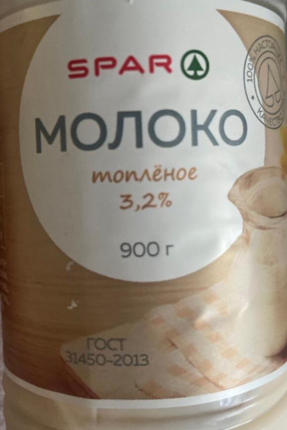 Фото - Молоко топленое 3,2% Spar