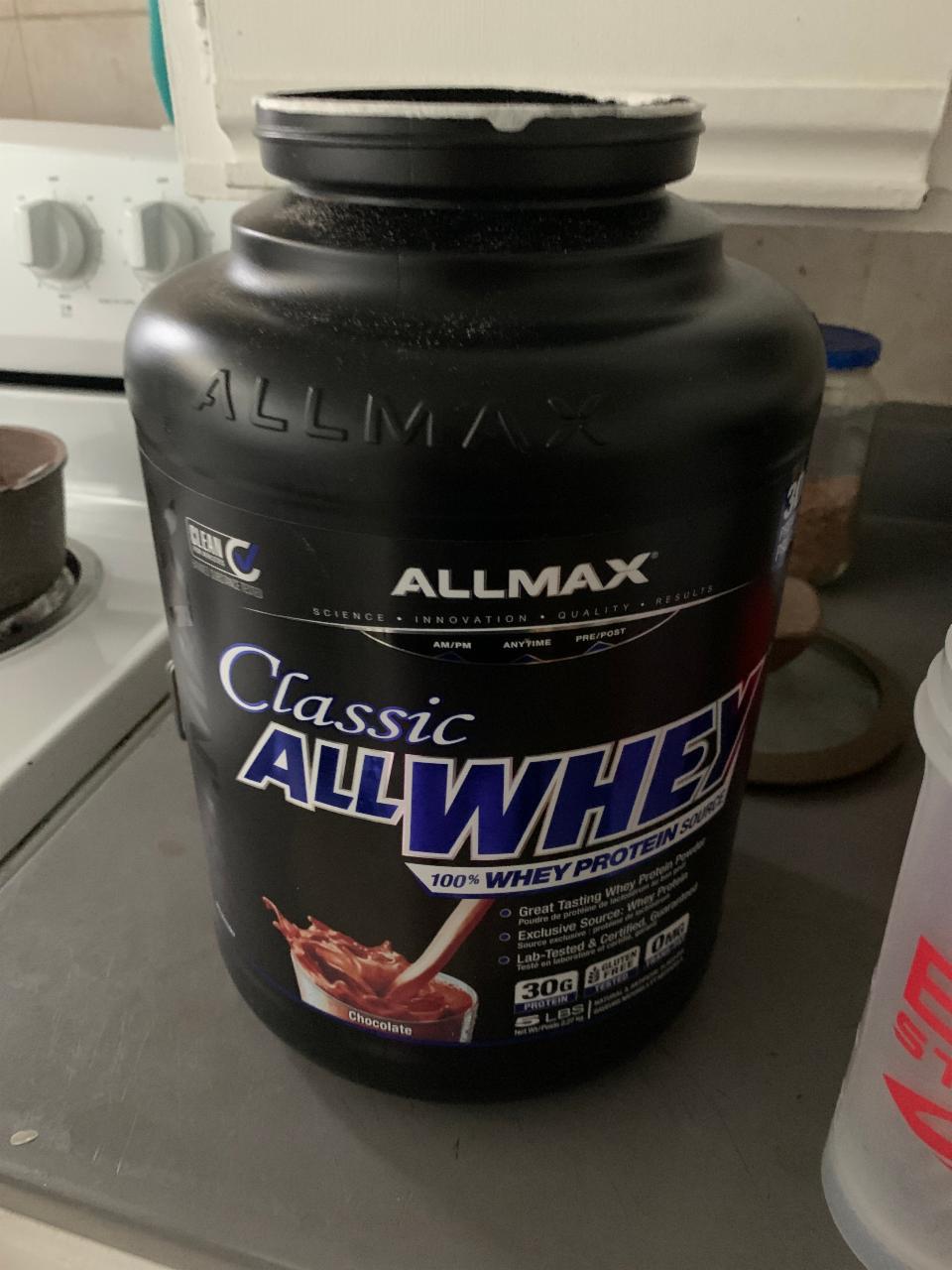 Фото - Whey classic white protein Allmax