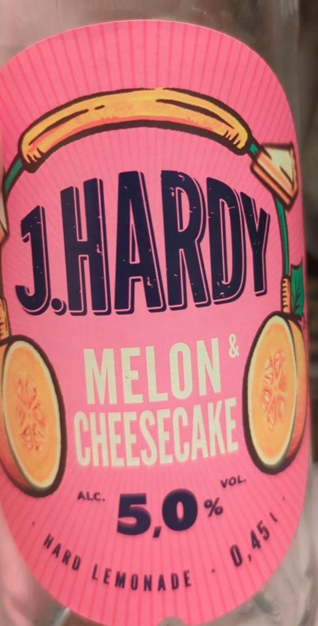 Фото - Напиток пивной со вкусом и ароматом дыни и чизкейна melon&cheesecake J.Hardy