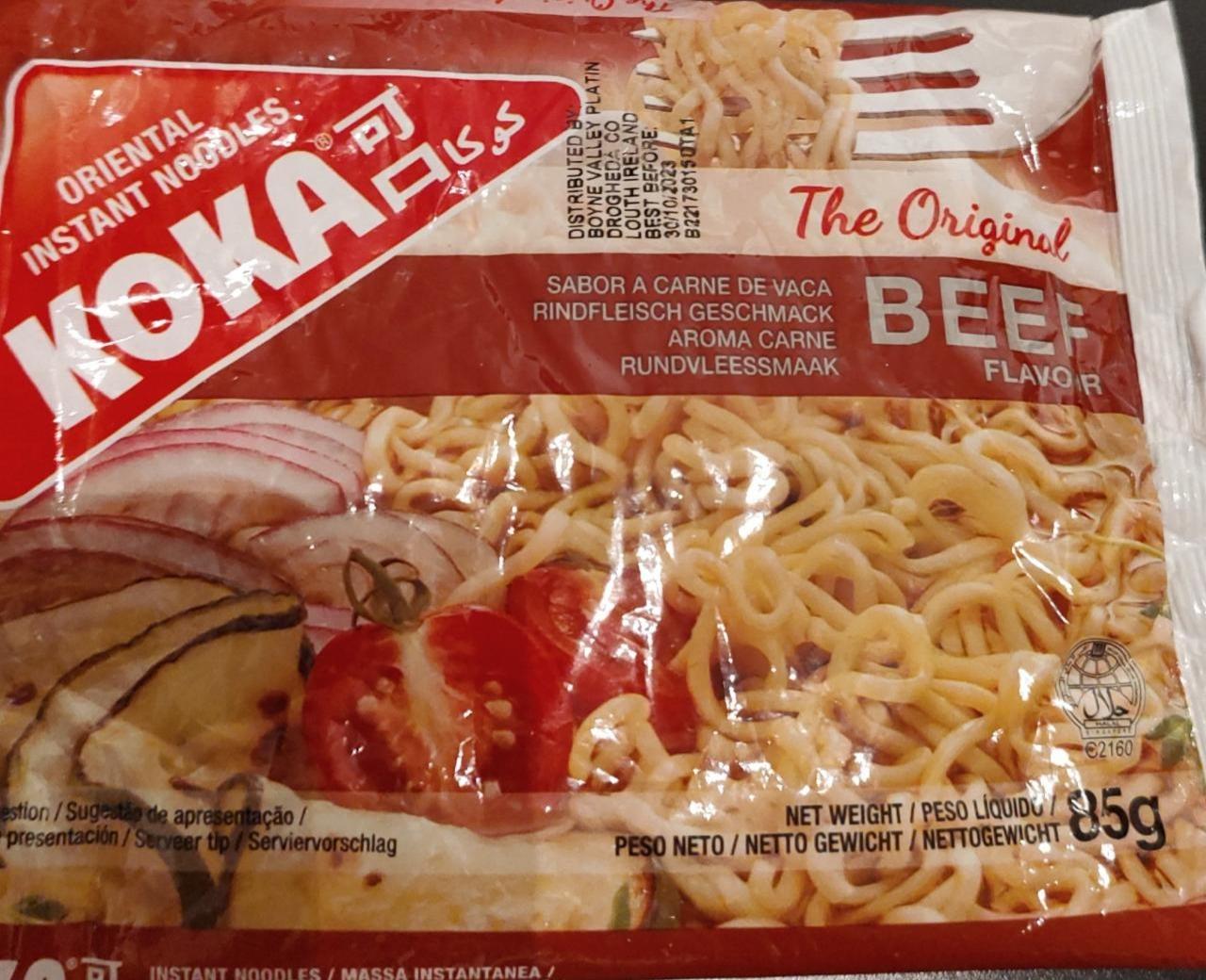 Фото - Beef flavor the original Koka