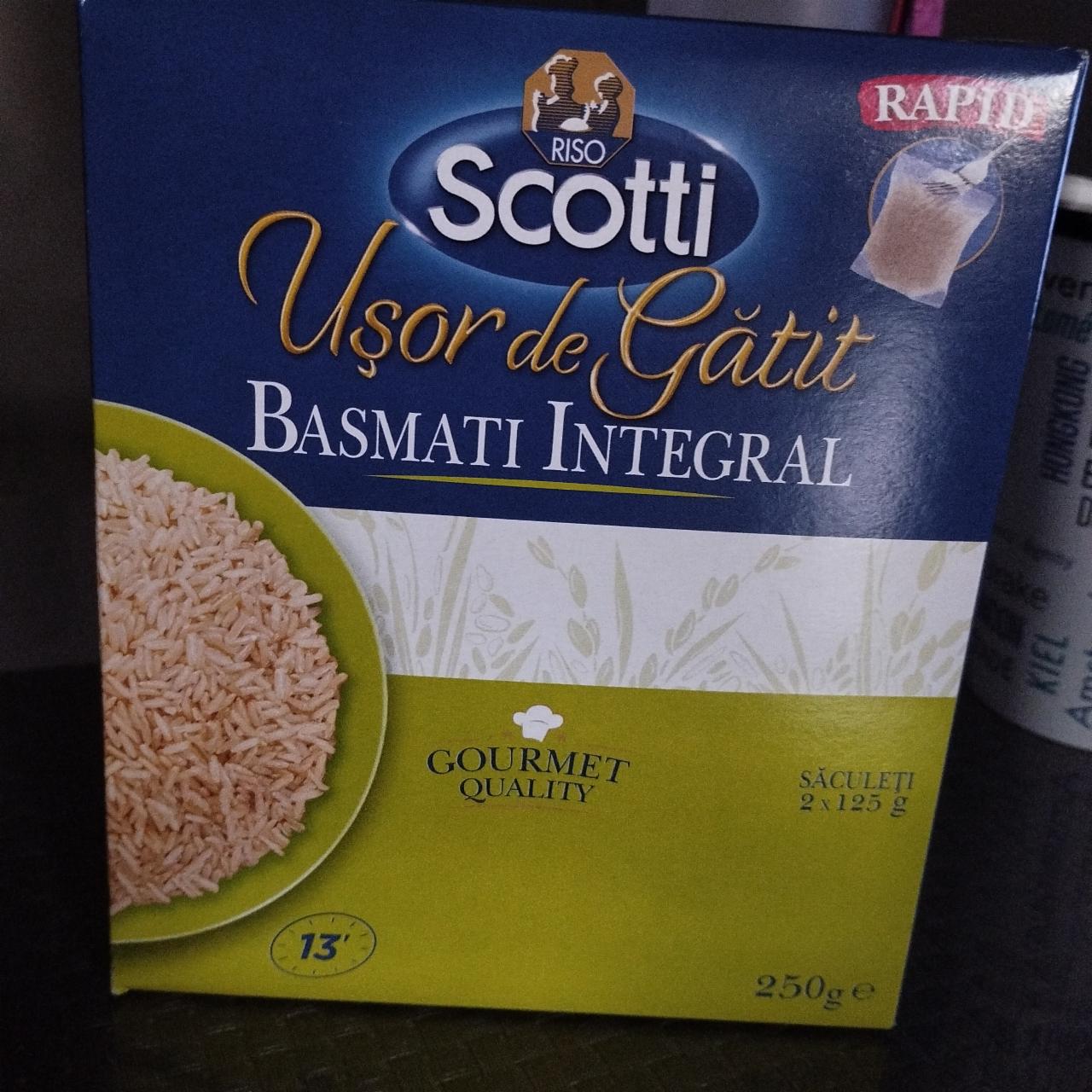 Фото - Usor de gatit basmati integral Riso Scotti