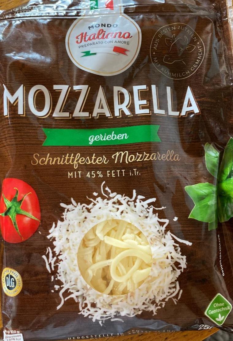 Фото - Mozzarella gerieben Mondo Italiano