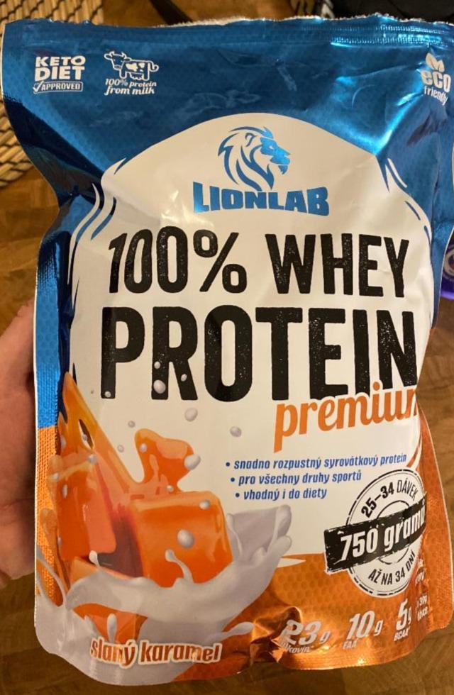 Фото - 100% whey protein premium slaný karamel Lionlab