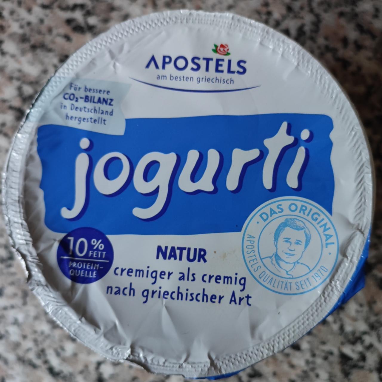 Фото - Jogurti natur 10% Apostels