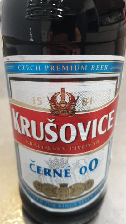 Фото - пиво крушовице безалкогольное 0% Krusovice Cerne