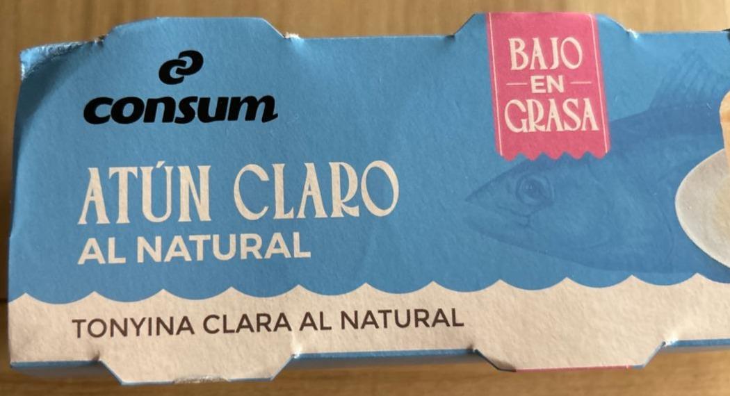 Фото - Atun claro al natural Consum