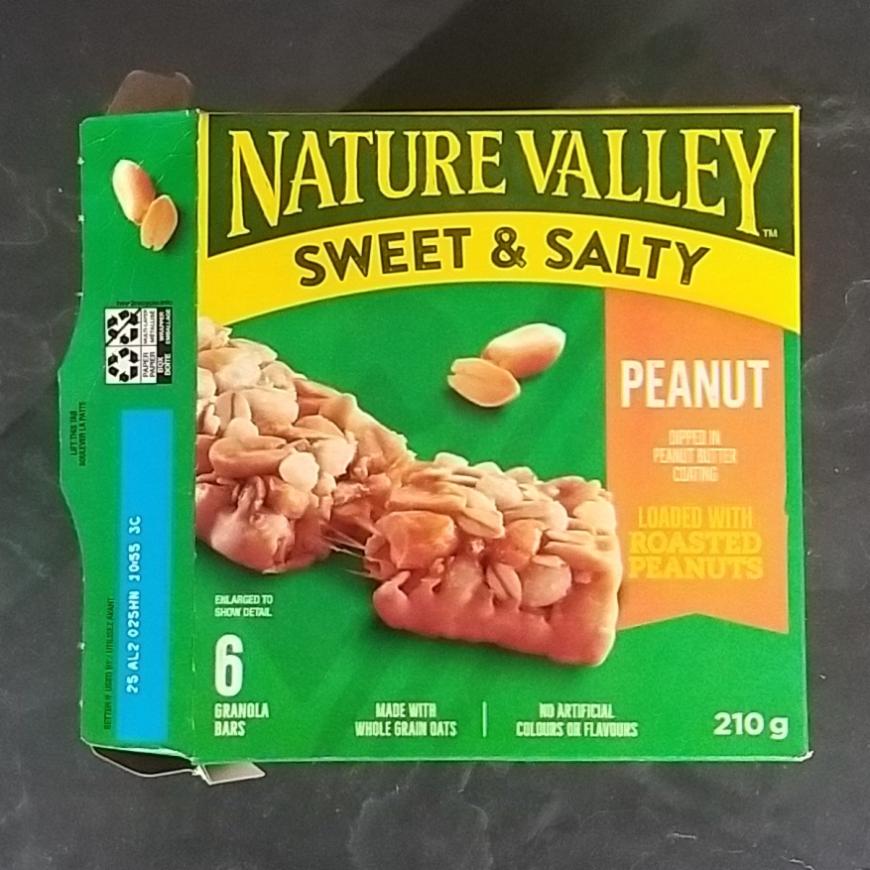 Фото - Sweet& salty peanut Nature Valley