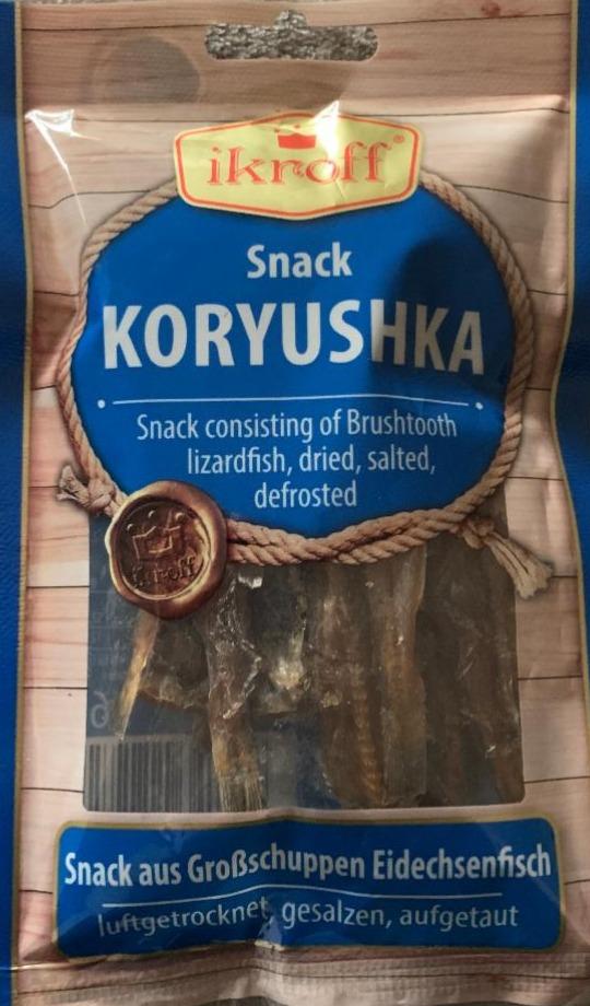 Фото - Snack koryushka Ikroff