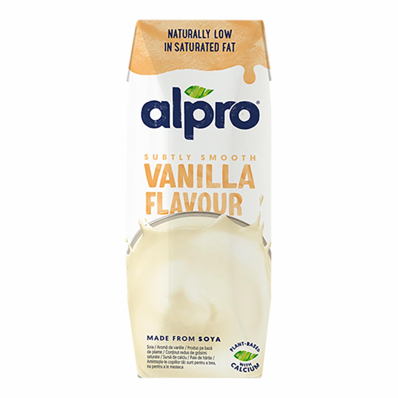 Фото - Соевый напиток со вкусом ванили Alpro