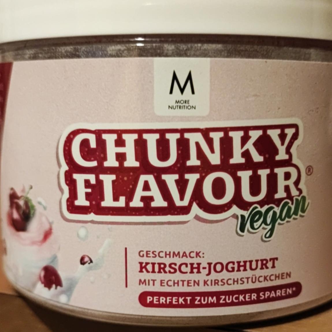 Фото - Aromapulver chunky flavour geschmack kirsch-joghurt vegan More Nutrition