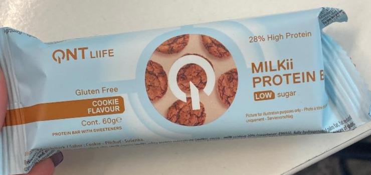 Фото - Milkii protein bar QNT liife