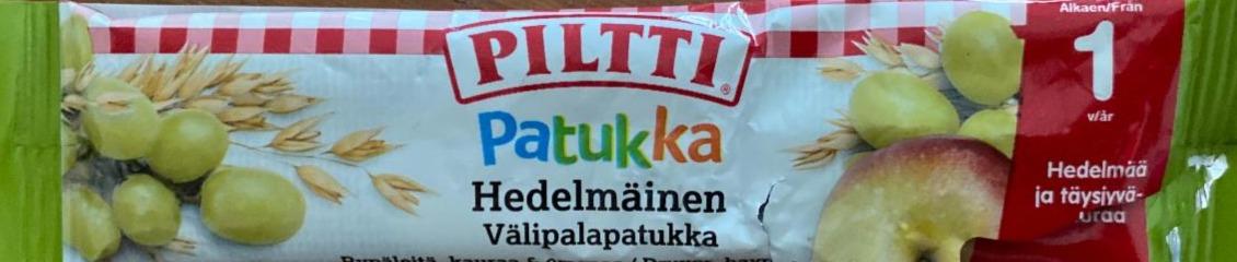 Фото - Patukka hedelmäinen välipalapatukka Piltti