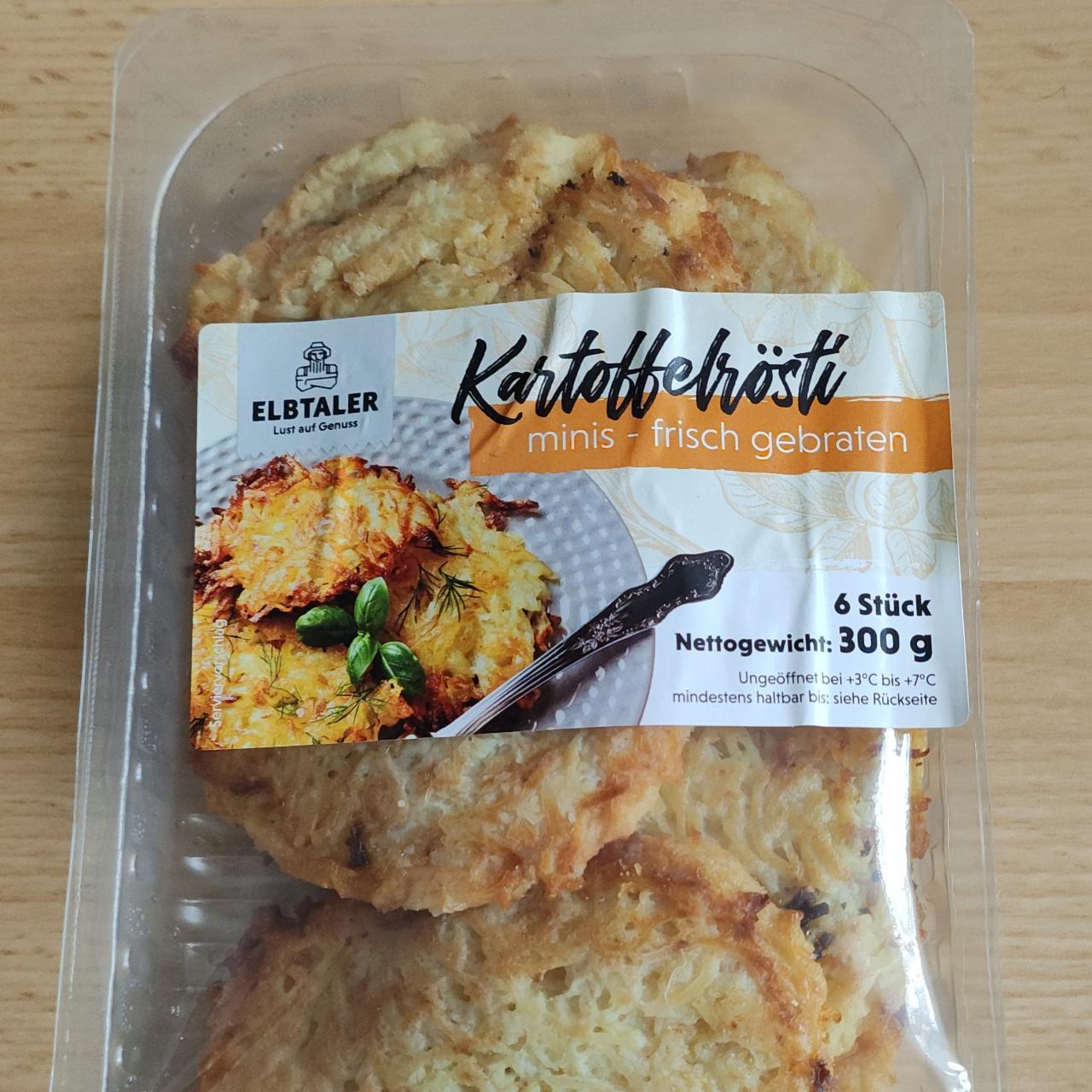 Фото - Kartoffelrösti minis-frisch gebraten Elbtaler