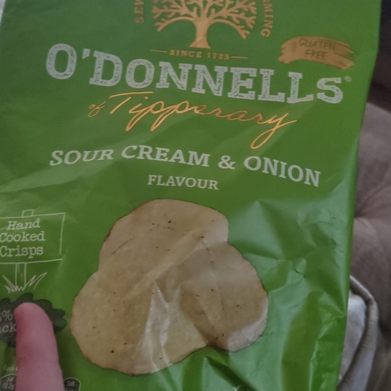 Фото - Sour cream&onion flavour O'donnells