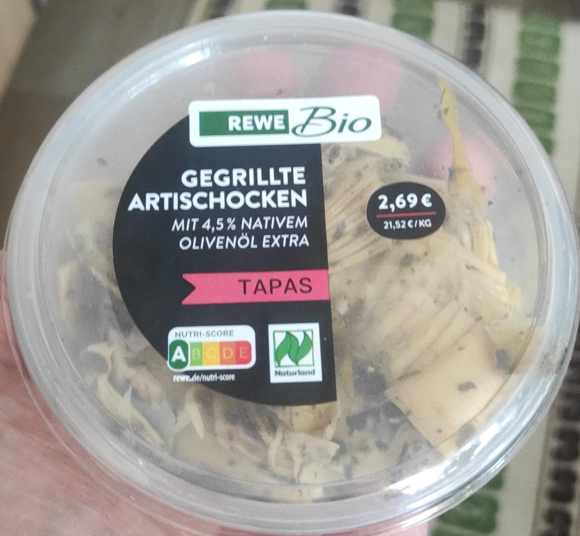 Фото - Gegrillte artisjocken Rewe bio