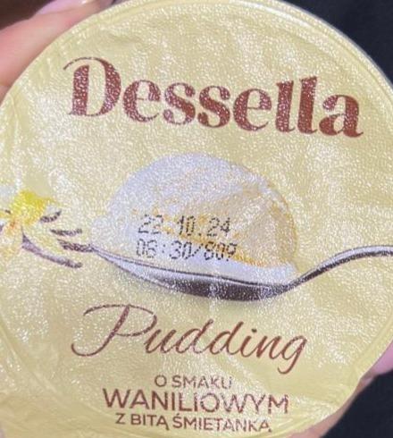 Фото - Pudding o smaku waniliowym z bitą śmietanką Dessella